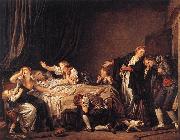 GREUZE, Jean-Baptiste The Punished Son dgs oil painting artist
